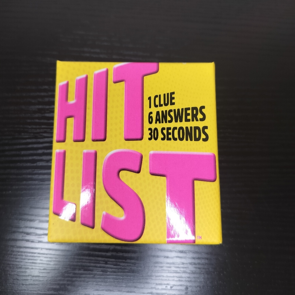 Hit List NWOT Card Game